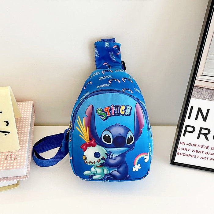 Wholesale Cartoon children's bag, fashionable and casual crossbody bag, zero wallet