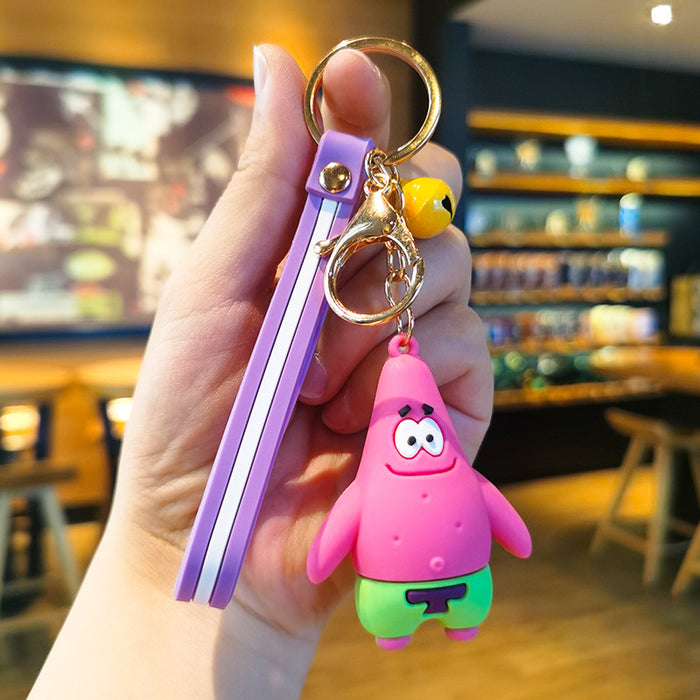 Wholesale Cartoon Doll Silicone Keychain JDC-KC-Tingm130