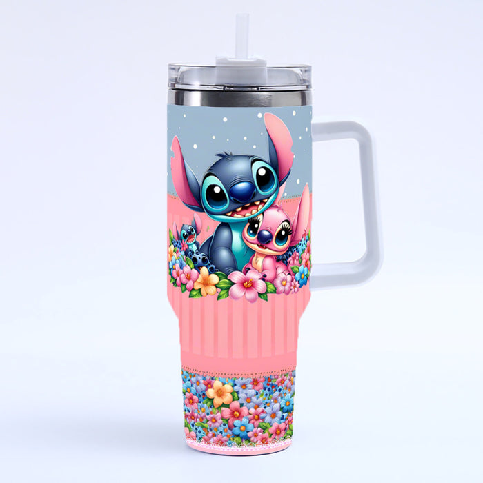 Wholesale 40oz Car Cup  Cartoon Stainless Steel  ice bullies cup Tumbler Thermos Cup