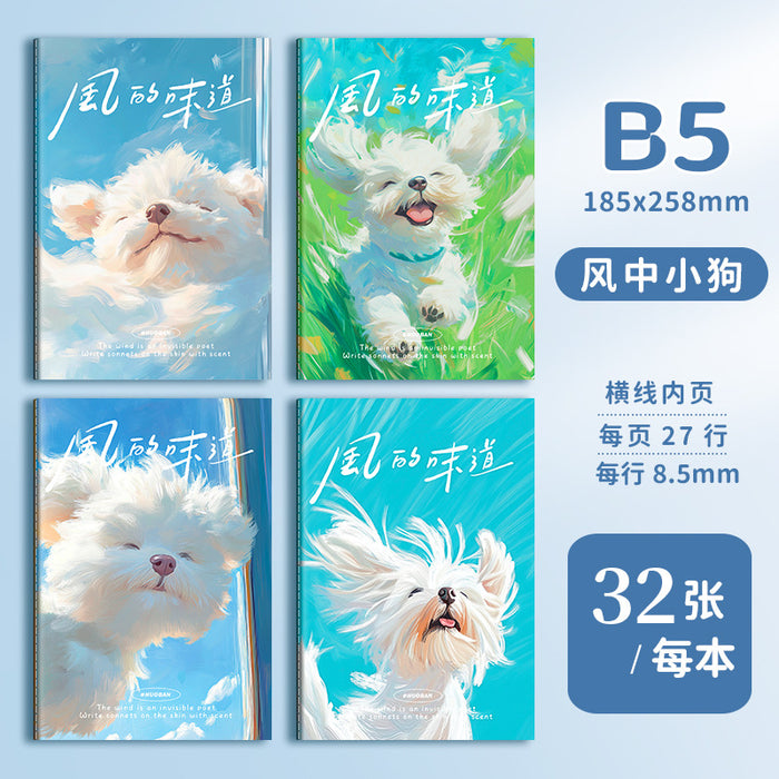 Wholesale 2pcs A5 cartoon retro notebook B5 cute stationery