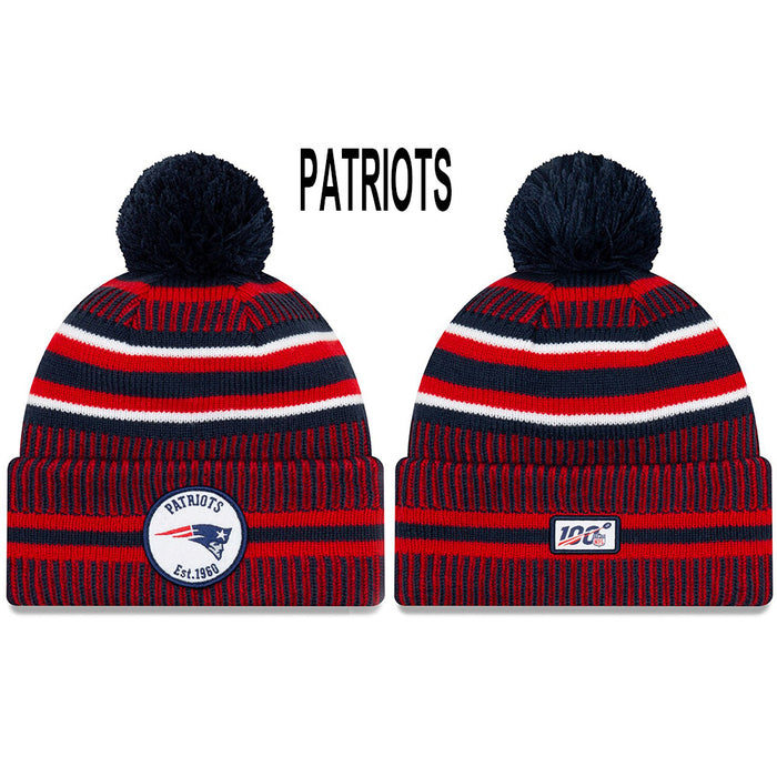 Wholesale European and American olive cap knitted sports round cap wool hat wool team cap League baseball cap