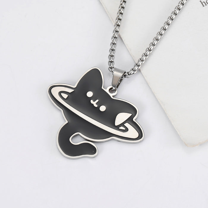 Wholesale cartoon cute stainless steel flying Necklace