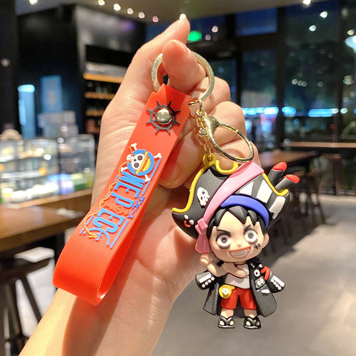 Wholesale Metal Keychain Cartoon Anime Cosplay Bag Charm Gift for Car Key Accessory MOQ≥2