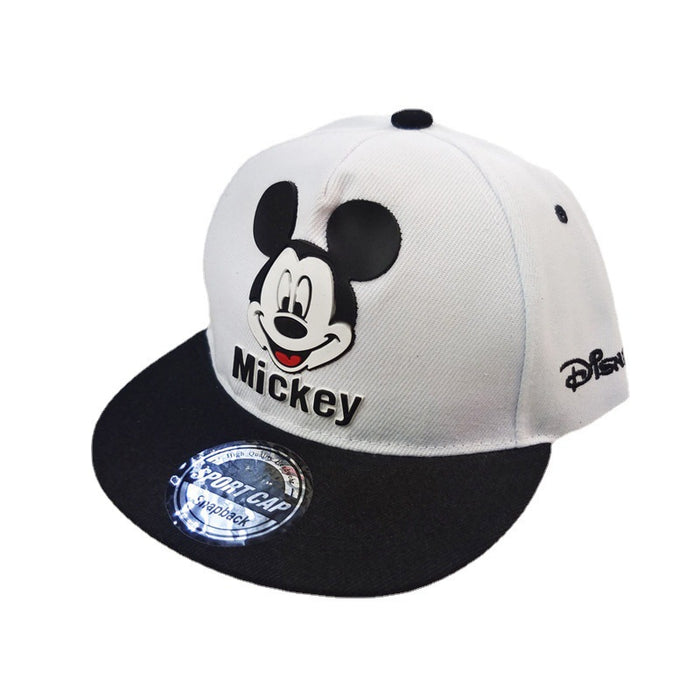 Wholesale Children's cartoon adhesive baseball cap, breathable mesh cap, cute children's sun protection and sunshade hat