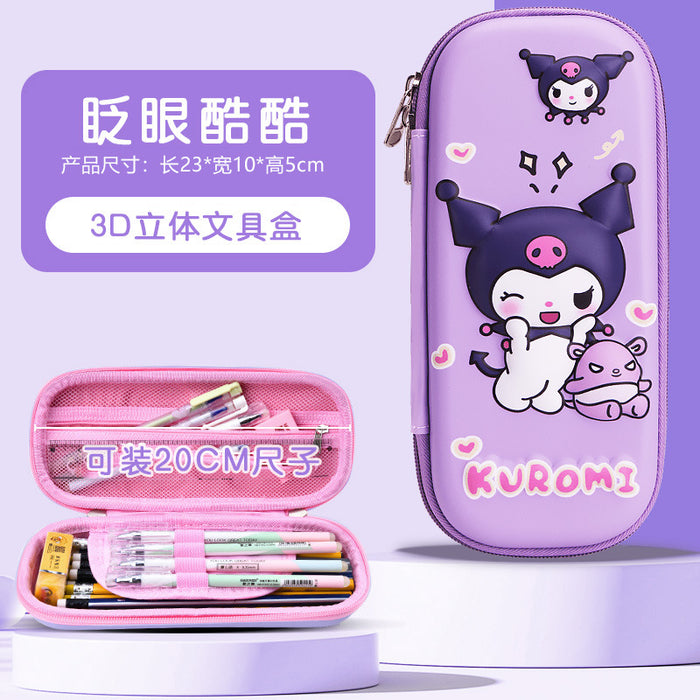 Wholesale Cartoon Pencil Case for Primary School Students Multi-Layer Storage