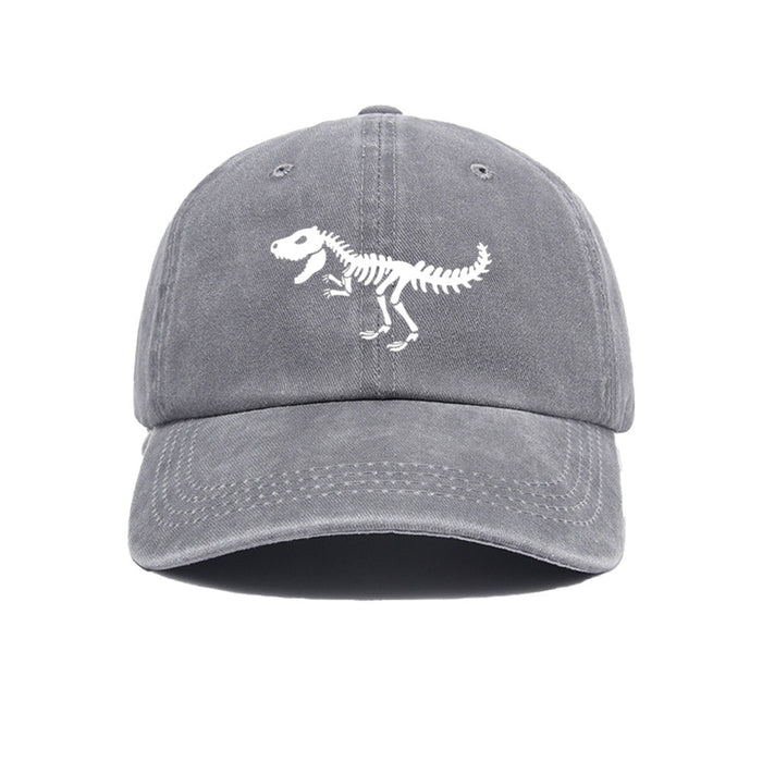 Wholesale New printed baseball cap washed fashionable cotton hat casual duckbill cap