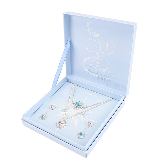 Wholesale New children's jewelry set necklace earrings