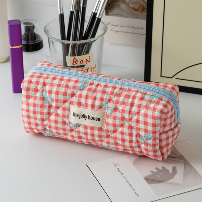 Wholesale Cute Cartoon Strawberry Cake Pencil Bag