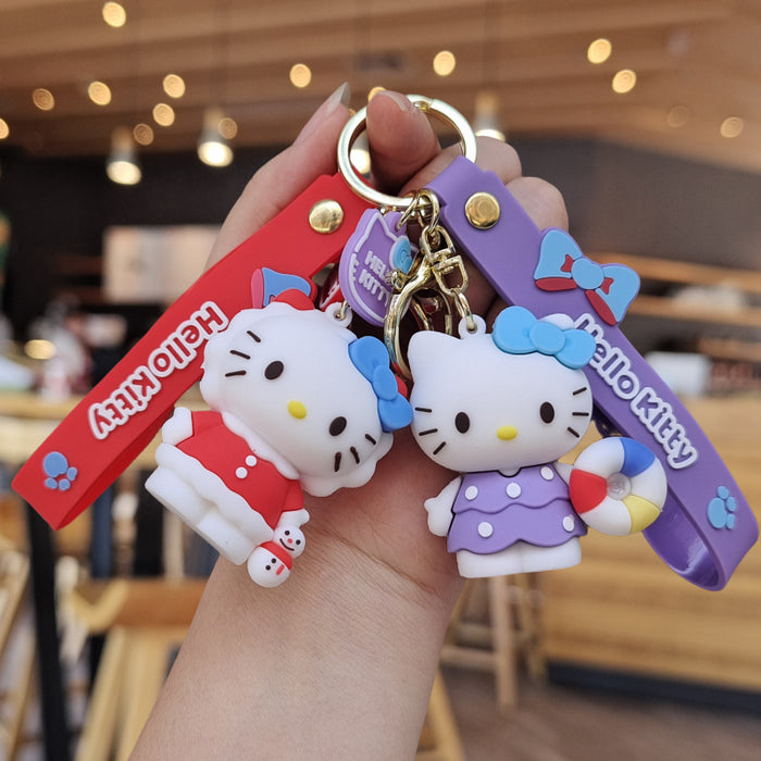 Wholesale Cartoon Silicone Doll Keychain JDC-KC-ZhuoRan031