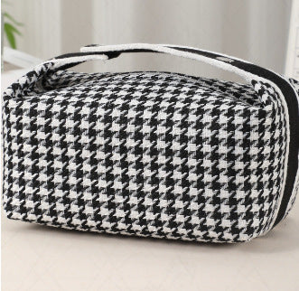 Wholesale New Canvas Makeup Bag with Advanced Inner Container, Toilet and Makeup Storage Bag, Travel Makeup Storage Bag