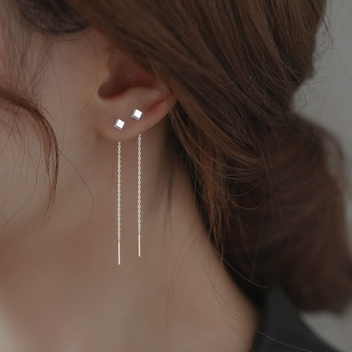 Wholesale High end tassel ear chain earrings