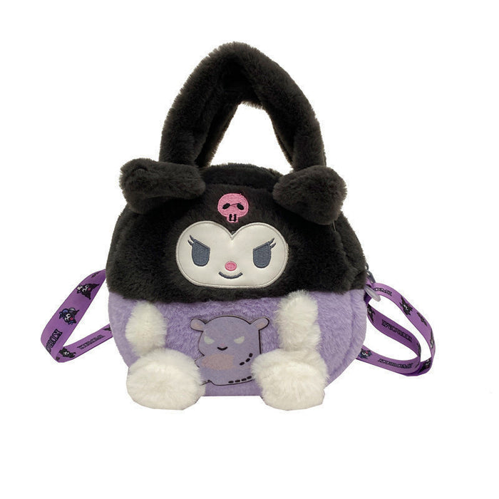 Wholesale Cartoon Plush All-match Shoulder Bags