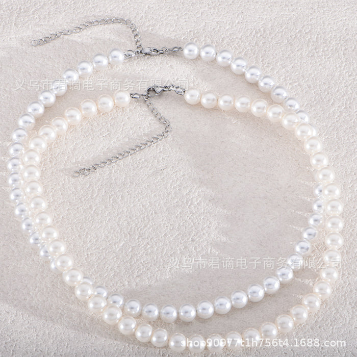 Wholesale Pearl Necklace for Women Temperament Versatile Collarbone Chain