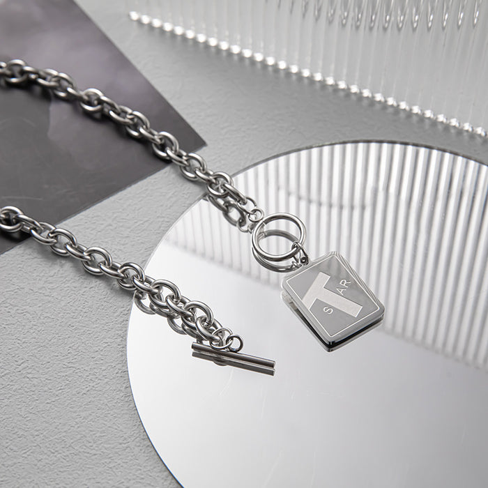 Wholesale New personalized cherry pendant collarbone chain punk necklace