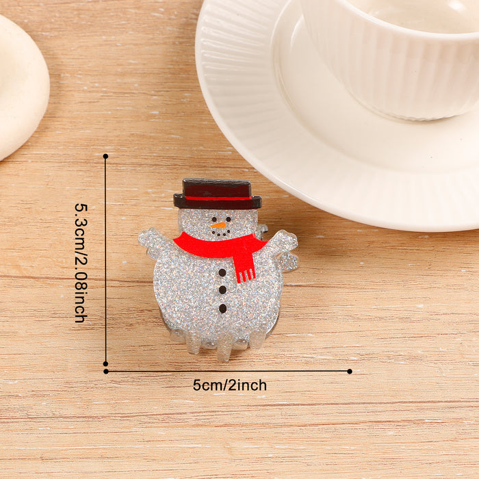 Wholesale Accessories Christmas atmosphere glitter small clip