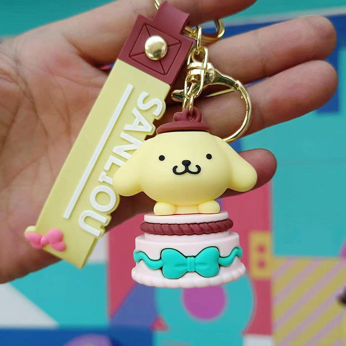 Wholesale Silicone Cartoon Doll Keychain JDC-KC-YChang001