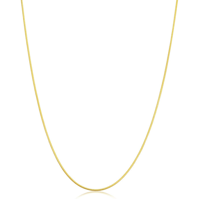 Wholesale Brass Gold Plated Silver Plated Chain Necklace JDC-NE-LiR004