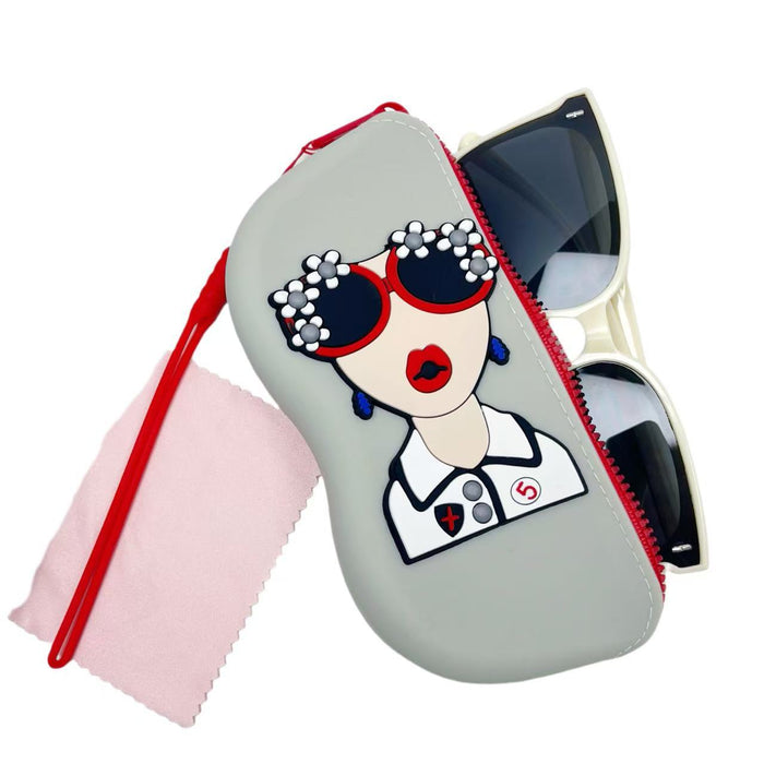 Wholesale Cute Sunglasses Storage Bag Portable Glasses Case