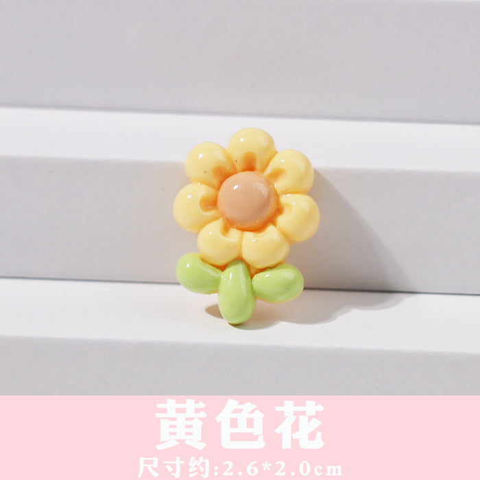 Wholesale Cartoon Clouds Rainbow Flower Bow Optional Shoe Buckle Accessories Removable Shoe Flower Decorative Buckle