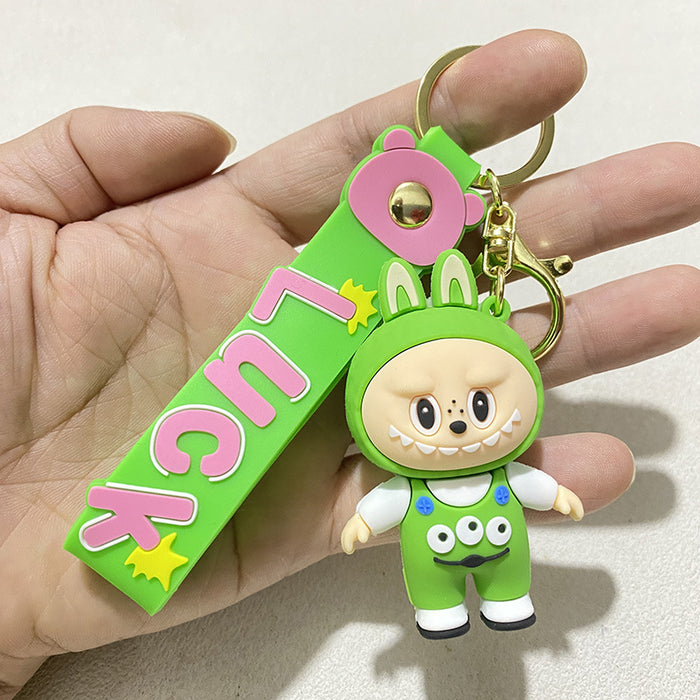 Wholesale Cross-Dressing Cute Series Keychain Car Backpack Doll Gift Keychain