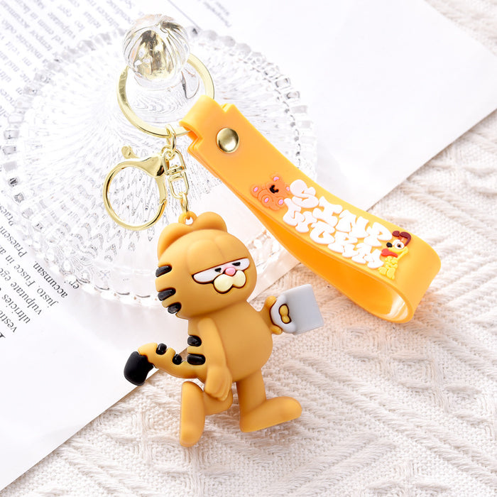 Wholesale Cute Cartoon Silicone Anime Keychain