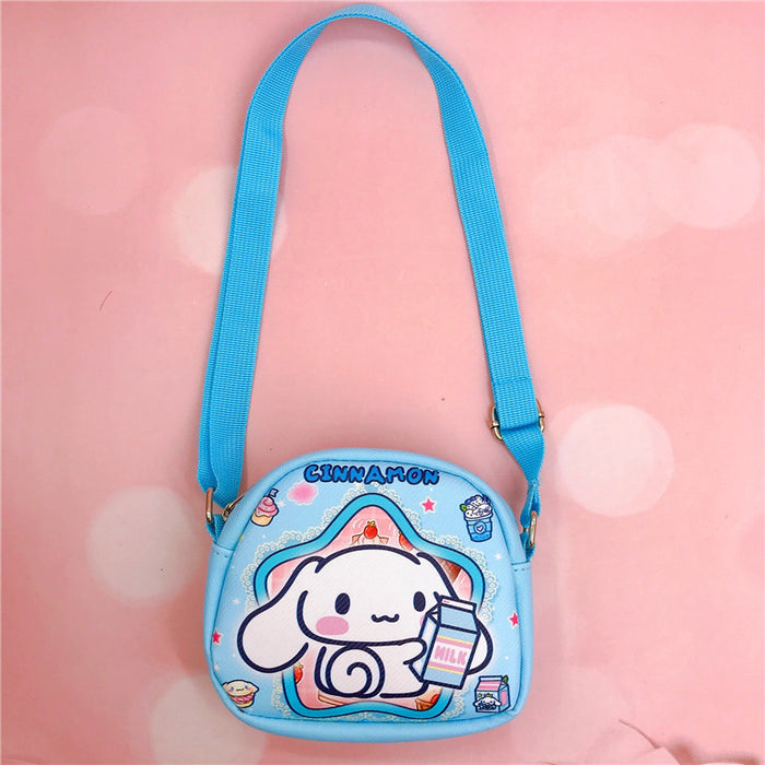 Wholesale PU Cartoon Double-sided Printing Messenger Bag JDC-SD-YaLL002