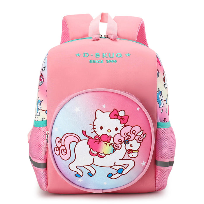 Wholesale Large Capacity 3-6 Years Old Children's Backpack Double Shoulder School Bag Lightweight Kids Bookbag Dog Team Student Bag