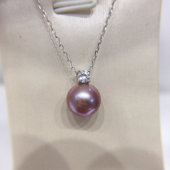 Wholesale Pearl pendant, pure silver pearl necklace, collarbone chain