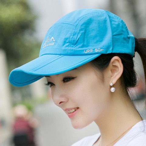 Wholesale Hat Long brimmed duckbill cap Outdoor casual sun hat Sunscreen baseball cap