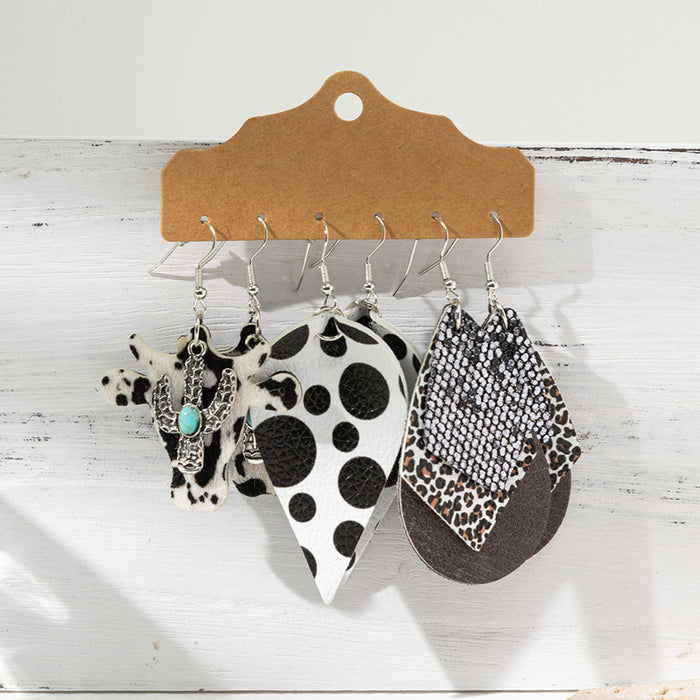 Wholesale Vintage turquoise design earring set