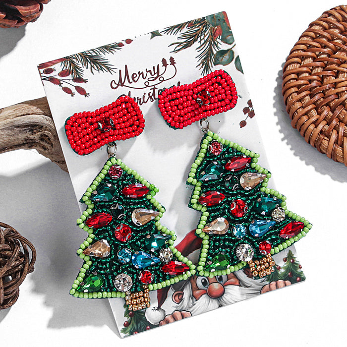 Wholesale fashion personalized creative Christmas earrings