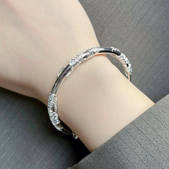 Wholesale Silver Bracelet Women's Solid Silver Bracelet Bracelet