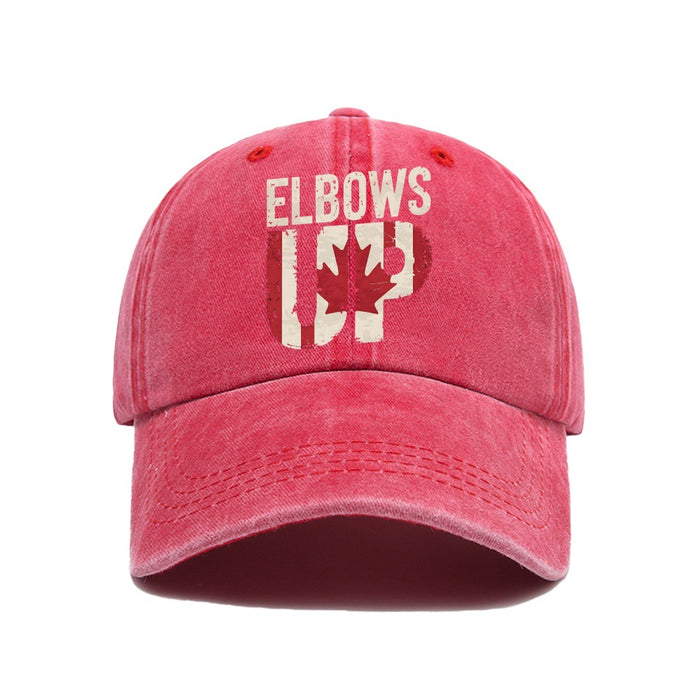 Wholesale Washed retro printed baseball cap and duckbill cap