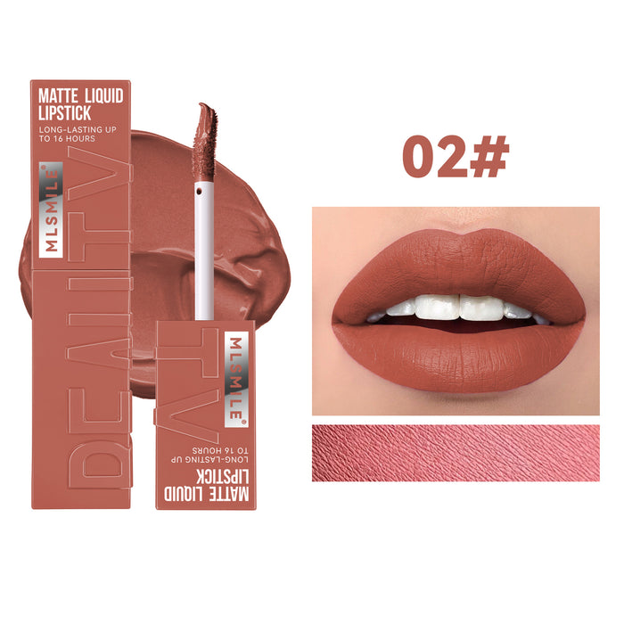 Wholesale Matte matte liquid lipstick, non stick cup velvet lip gloss, lip gloss, lip gloss