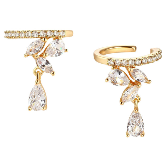 Wholesale Ear bone clip with stylish design and chain style ear clip without ear holes