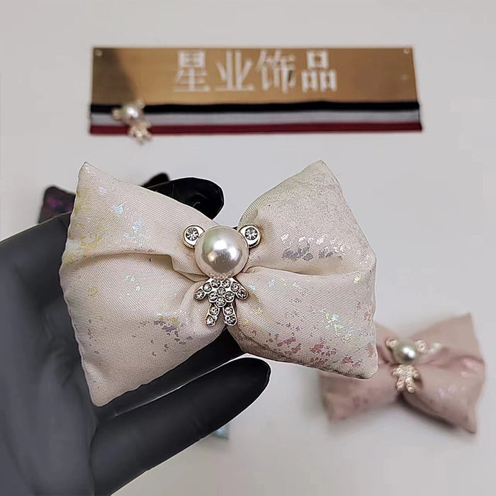 Wholesale Fabric Bow Clogs Decorative Buckle JDC-SC-JinHao004