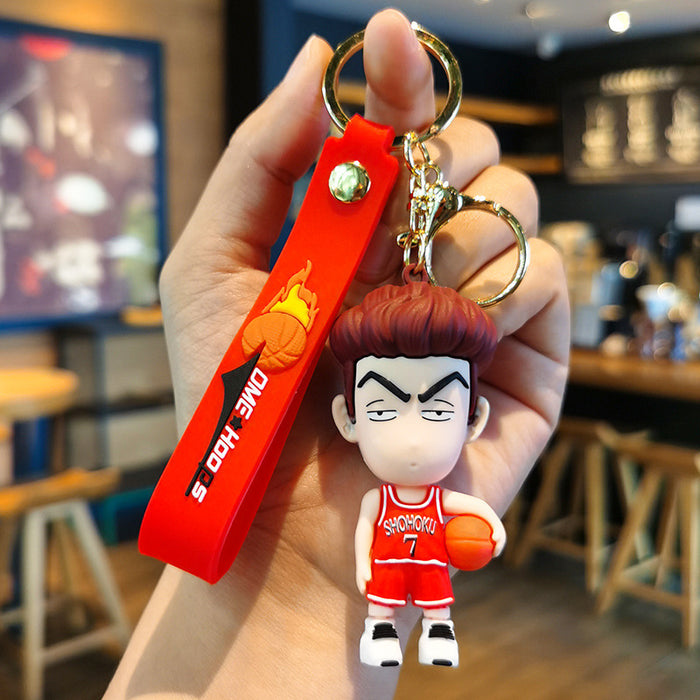 Wholesale Cartoon Doll Silicone Keychain JDC-KC-Tingm276