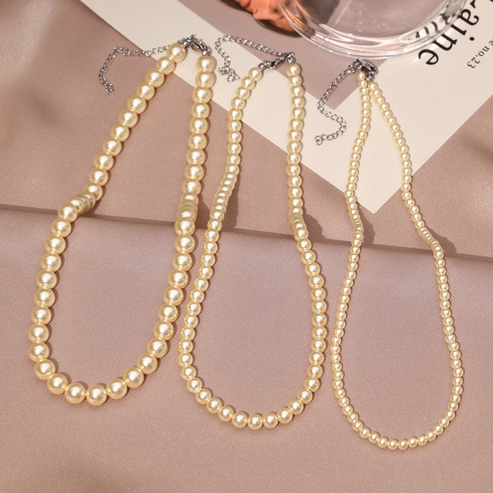 Wholesale Necklace, pearl collarbone chain, new style, fashionable and sexy necklace