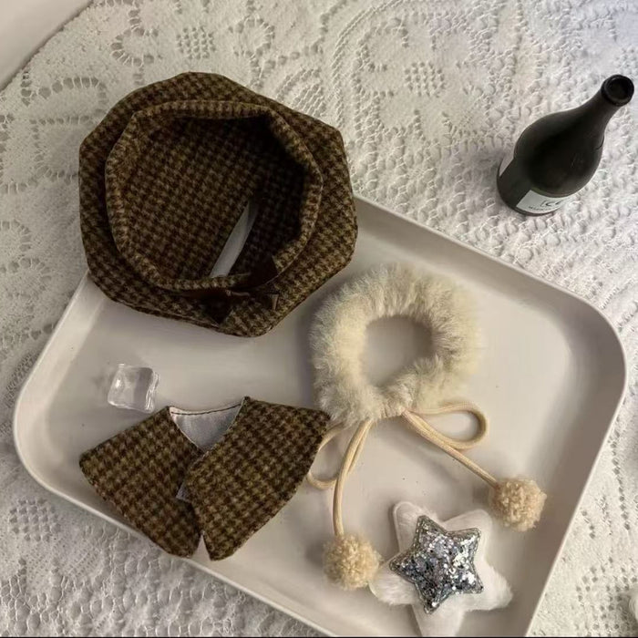 Wholesale Doll Clothes Vinyl Doll Cap Sitting Party Outfit