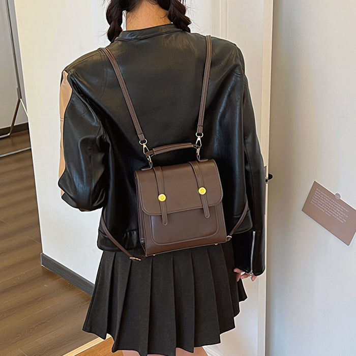 Wholesale Texture casual backpack, fashionable and stylish single shoulder bag, casual and simple backpack