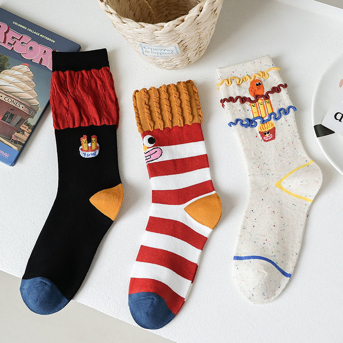 Wholesale Socks, tube socks, cute cartoon, ugly, cute, funny, long socks