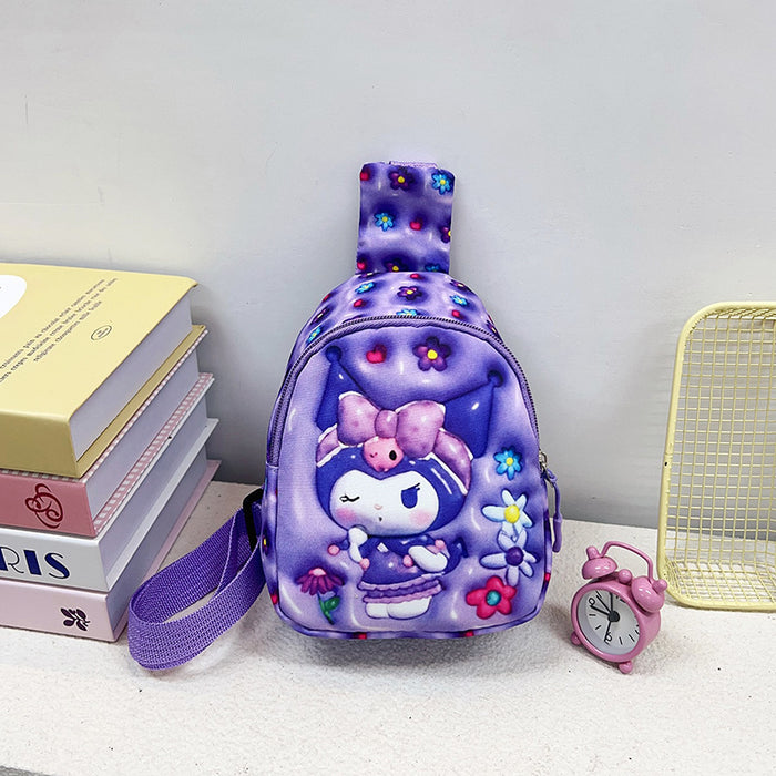 Wholesale Children's trendy handbag, chest bag, coin purse, shoulder bag, men's casual crossbody bag