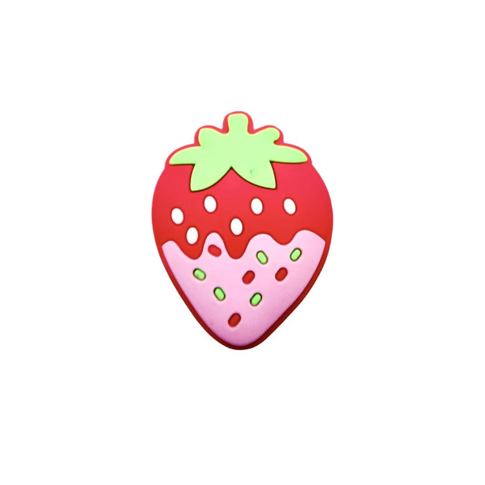 Wholesale Doughnut Hole Shoes Flower Shoe Buckle Decorative Buckle Cartoon PVC Soft Rubber DIY Accessories Shoe Flower Buckle Spot Wholesale