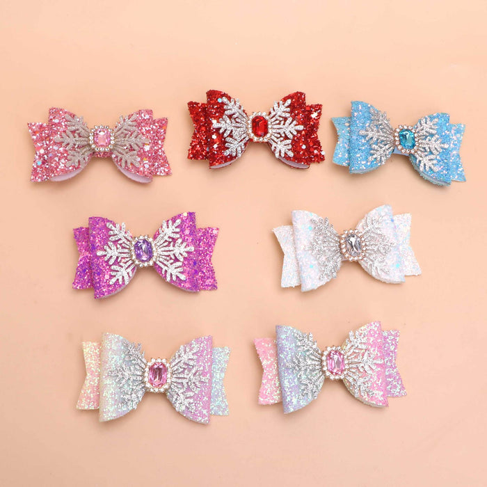 Wholesale Children Rhinestone Bow Hairpin JDC-HC-Bais006