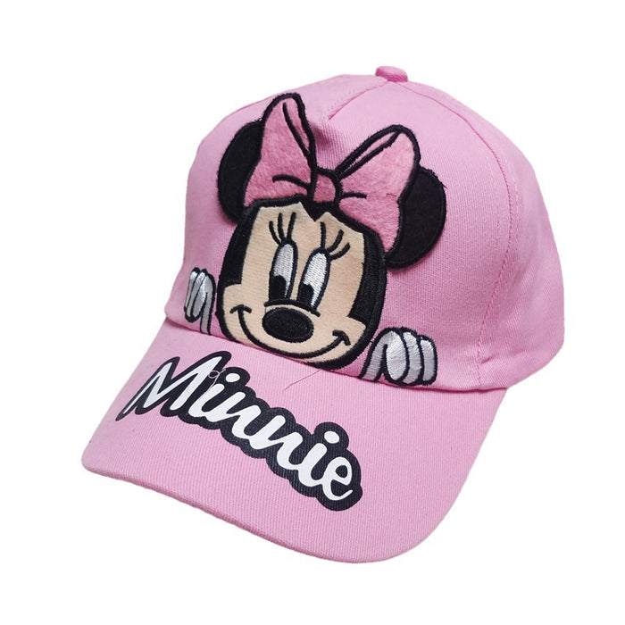 Wholesale Cute cartoon children's baseball cap embroidered duckbill cap, children's sun protection and sunshade hat
