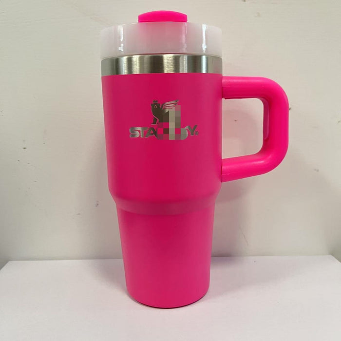 Wholesale stainless steel vacuum beer mug with handle for car children' s car handle cup