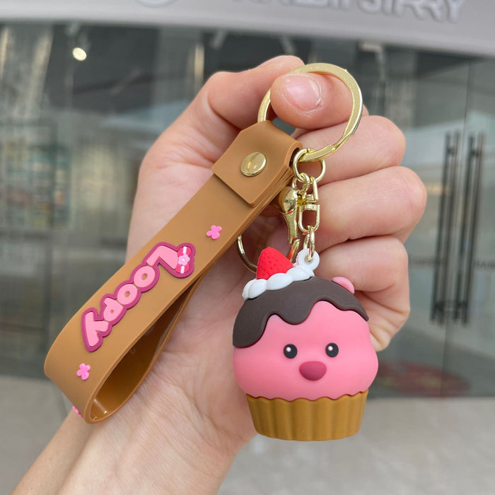 Wholesale Cartoon Keychain Doll Cute Car Pendant Bag Accessories Small Gifts Wholesale