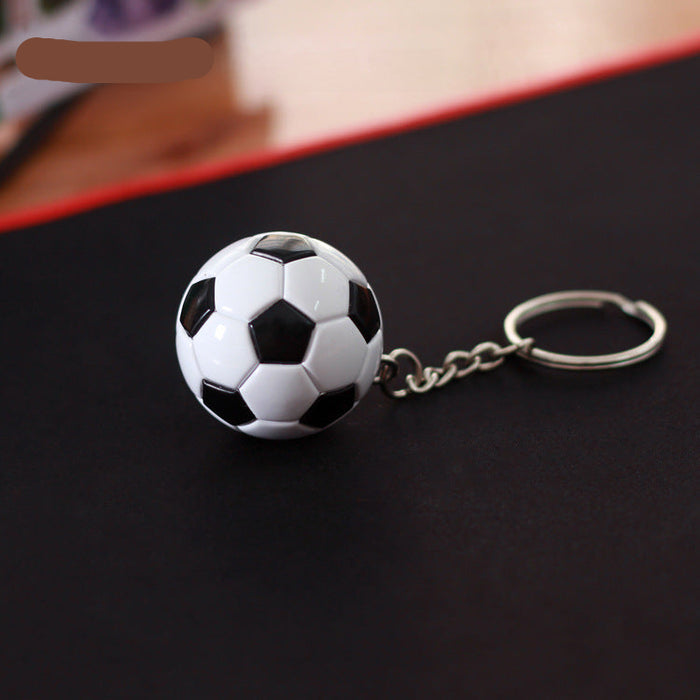 Wholesale Basketball  Simulation Keychain Volleyball Pendant Football  Baseball Keychain