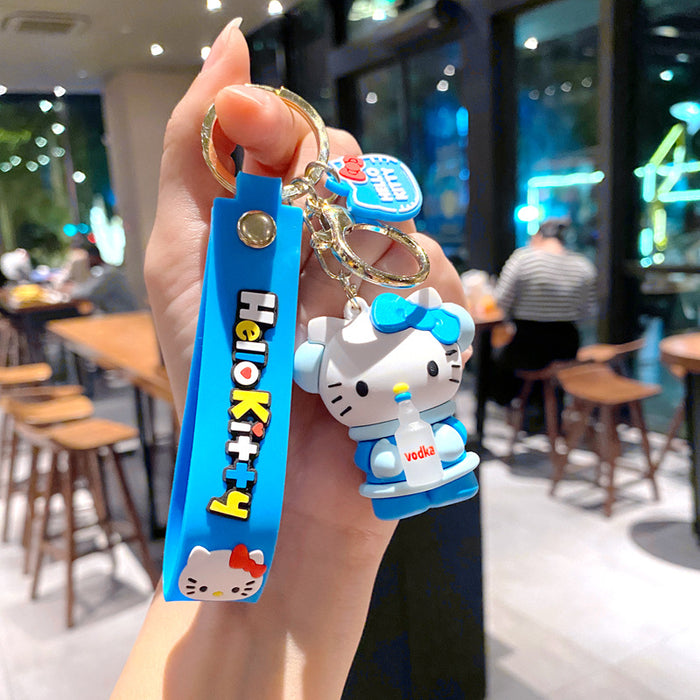 Wholesale Modified car pendant couple girlfriends personalized gift keychain