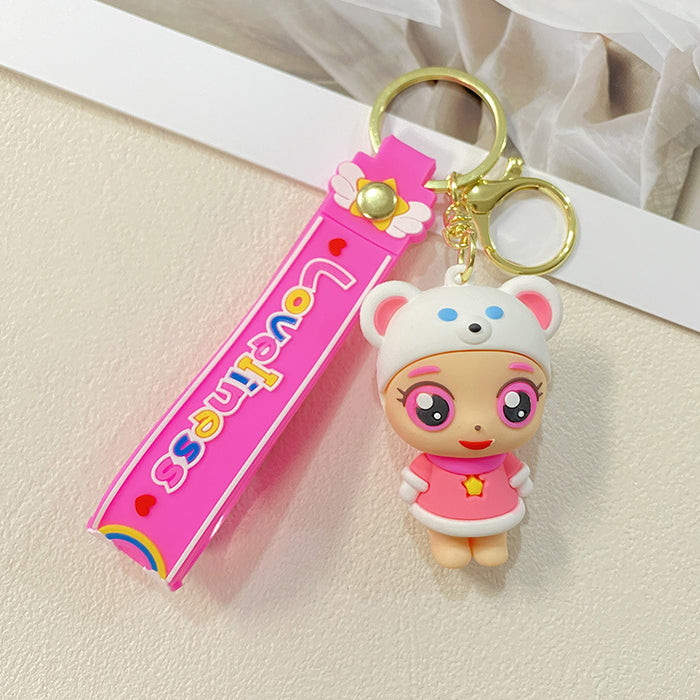 Wholesale Wonderful pendant wholesale couple backpack doll hanging accessories keychain doll accessories keychain